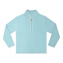Aqua Half Zip Pullover