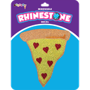 Pizza Slice Rhinestone Decals Large