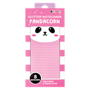 Pandacorn Glitter Notecards