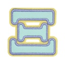 Xi Greek Letter Sticker Patch