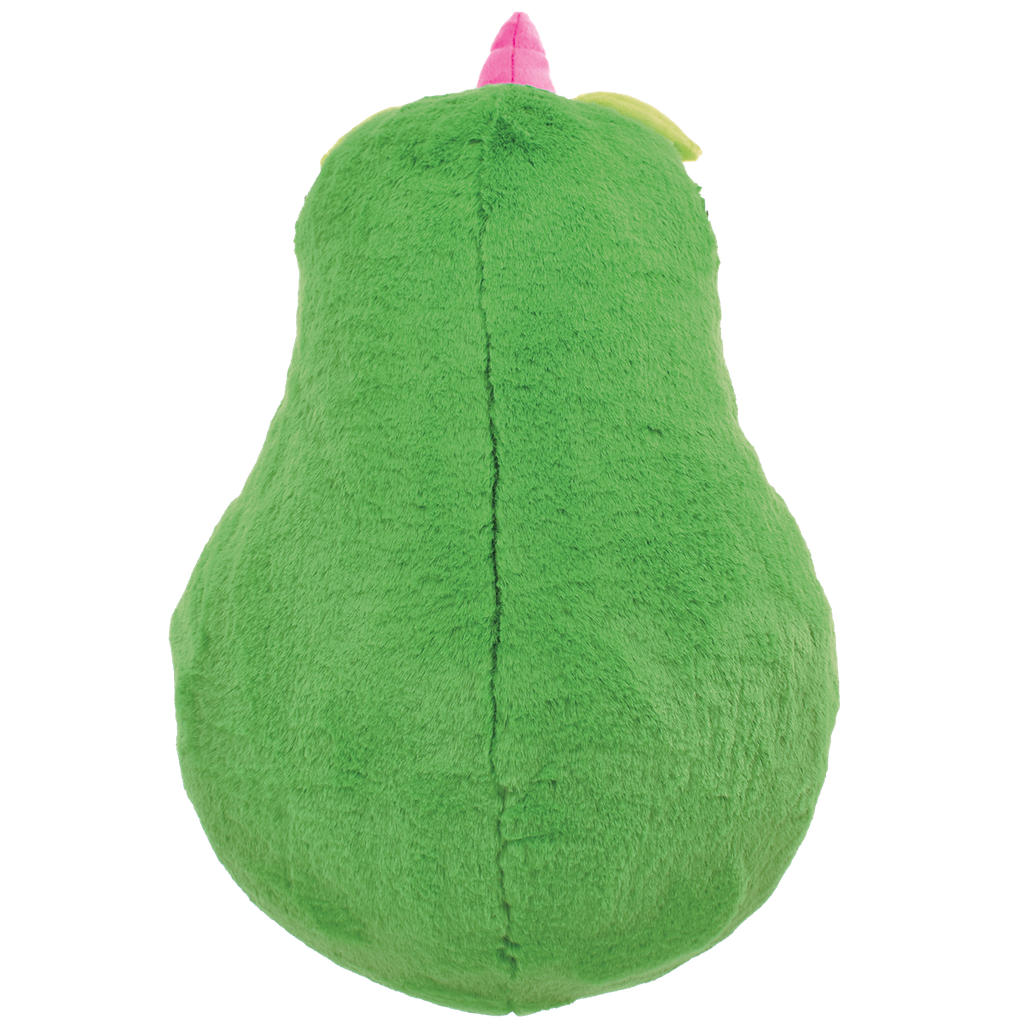 Avocado Heart Furry Pillow