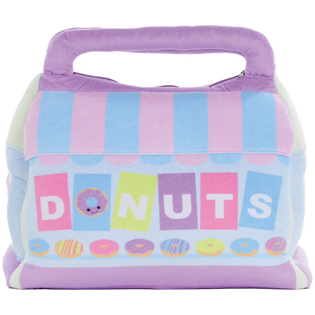 Box of Donuts  Fleece Pillow