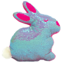 Bunny Reversible Sequin Pillow