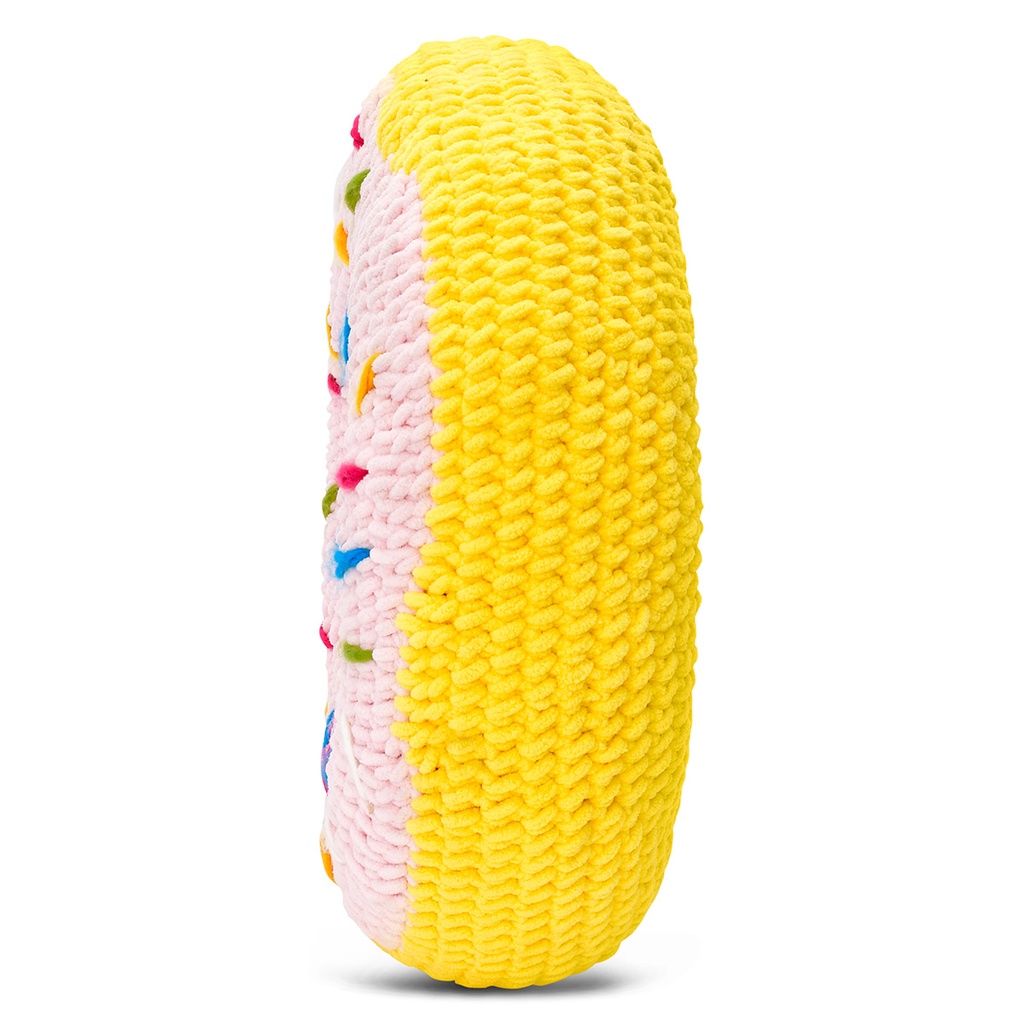 Crochet Donut Pillow - Thumbnail 3