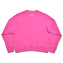 Happy Vibes Pretty Pink Basic Crew Neck Sweatshirt