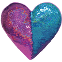 Heart Eyes Scented Reversible Sequin Pillow