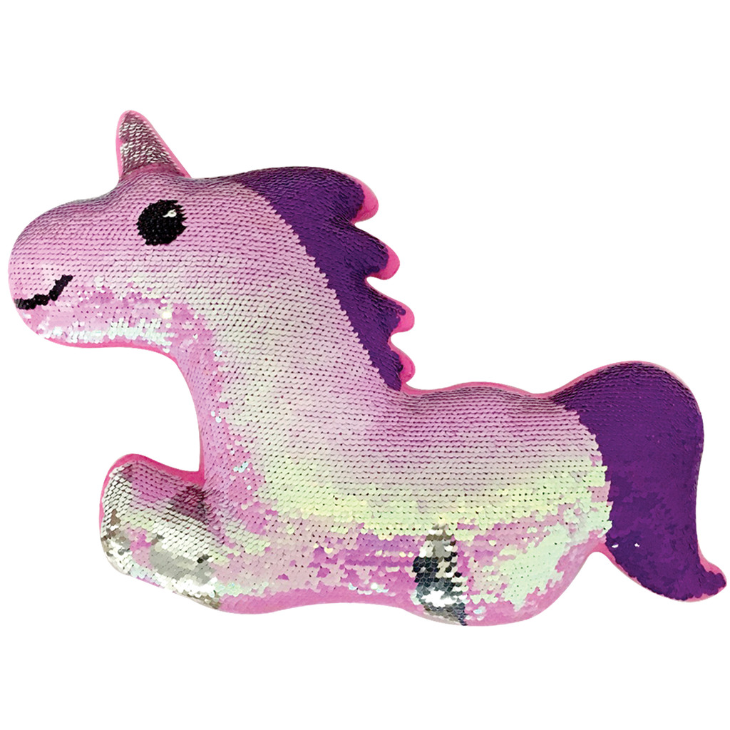 Magical Unicorn Reversible Sequin Pillow