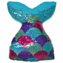 Mermaid Tail Reversible Sequin Pillow