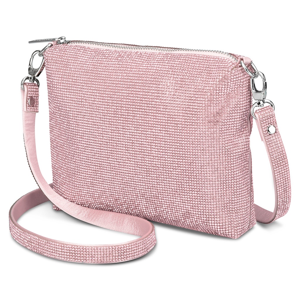 Rose Crystal Cross Body Bag