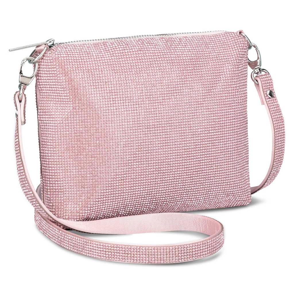 Rose Crystal Cross Body Bag