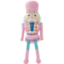 Nutcracker Furry and Fleece Pillow