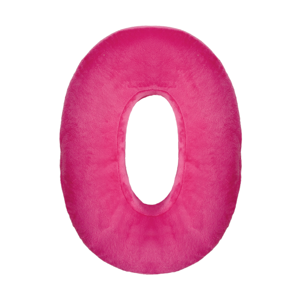 O Initial Microbead Pillow