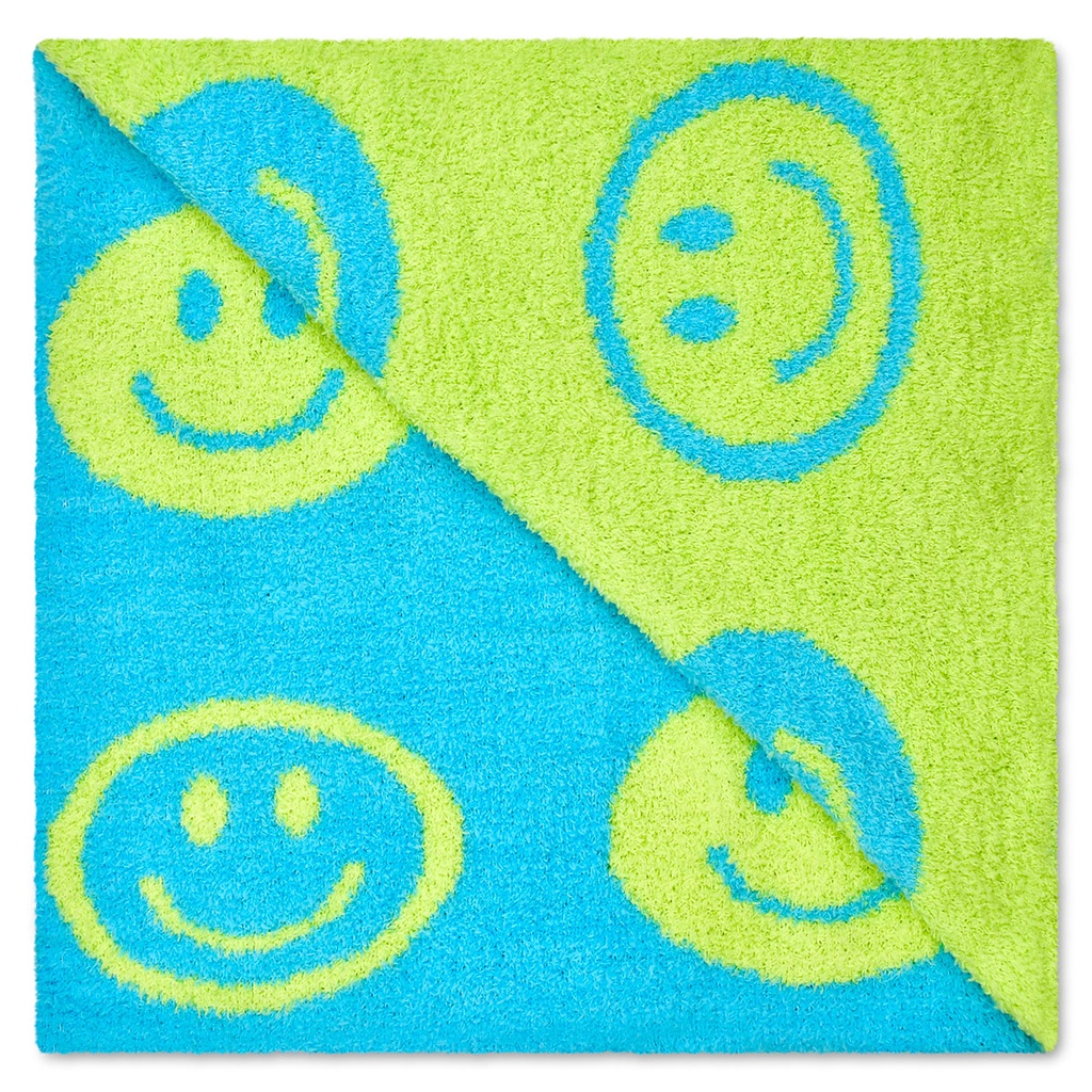 Smiles Cozy Knit Blanket - Thumbnail 3