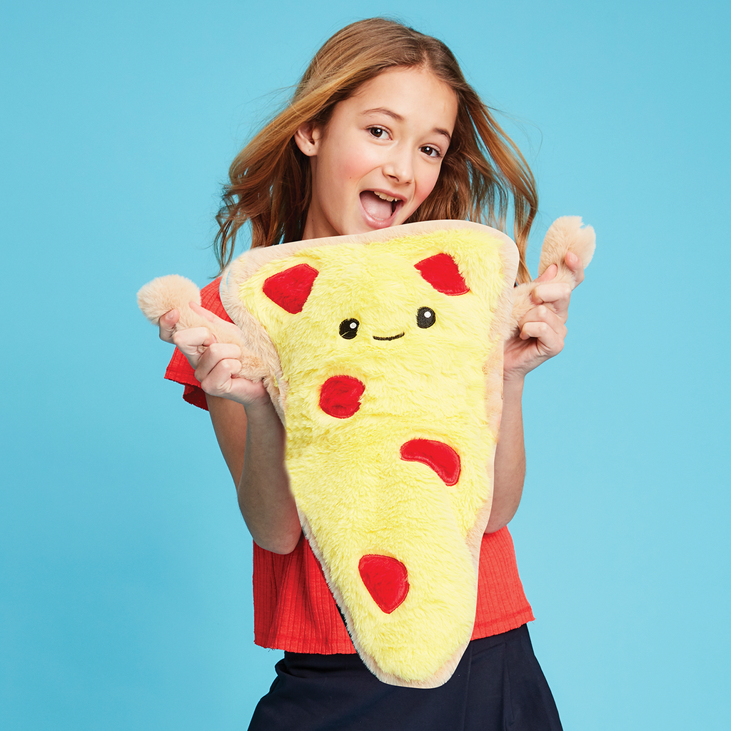 Peppy Pizza Furry Pillow