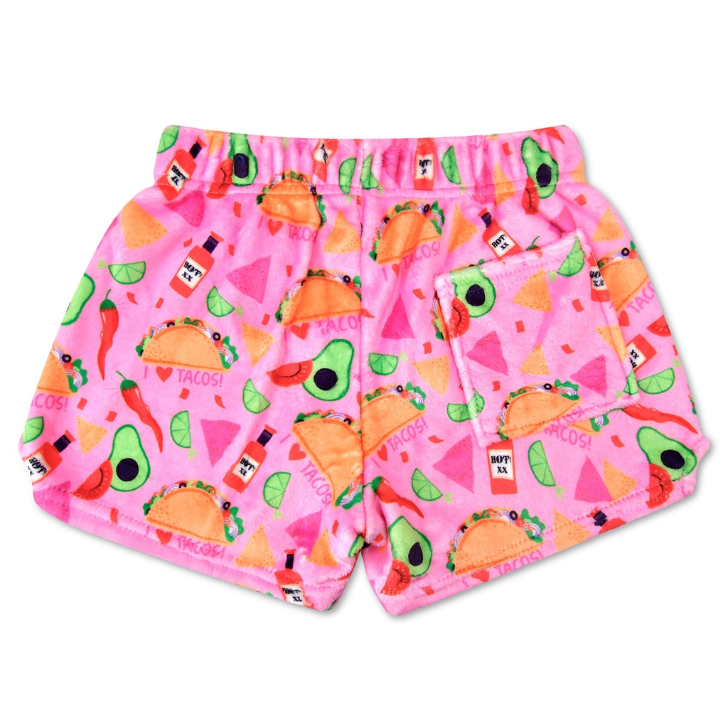 Taco Love Plush Shorts