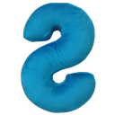 S Initial Microbead Pillow