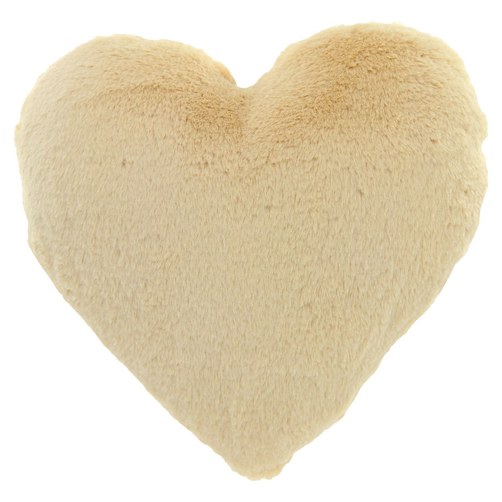 Waffle Heart Furry Pillow