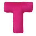 T Initial Microbead Pillow