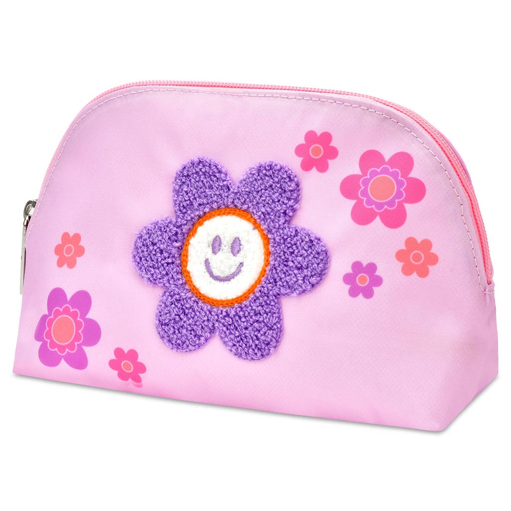 Groovy Smiles Oval Cosmetic Bag - Thumbnail 3