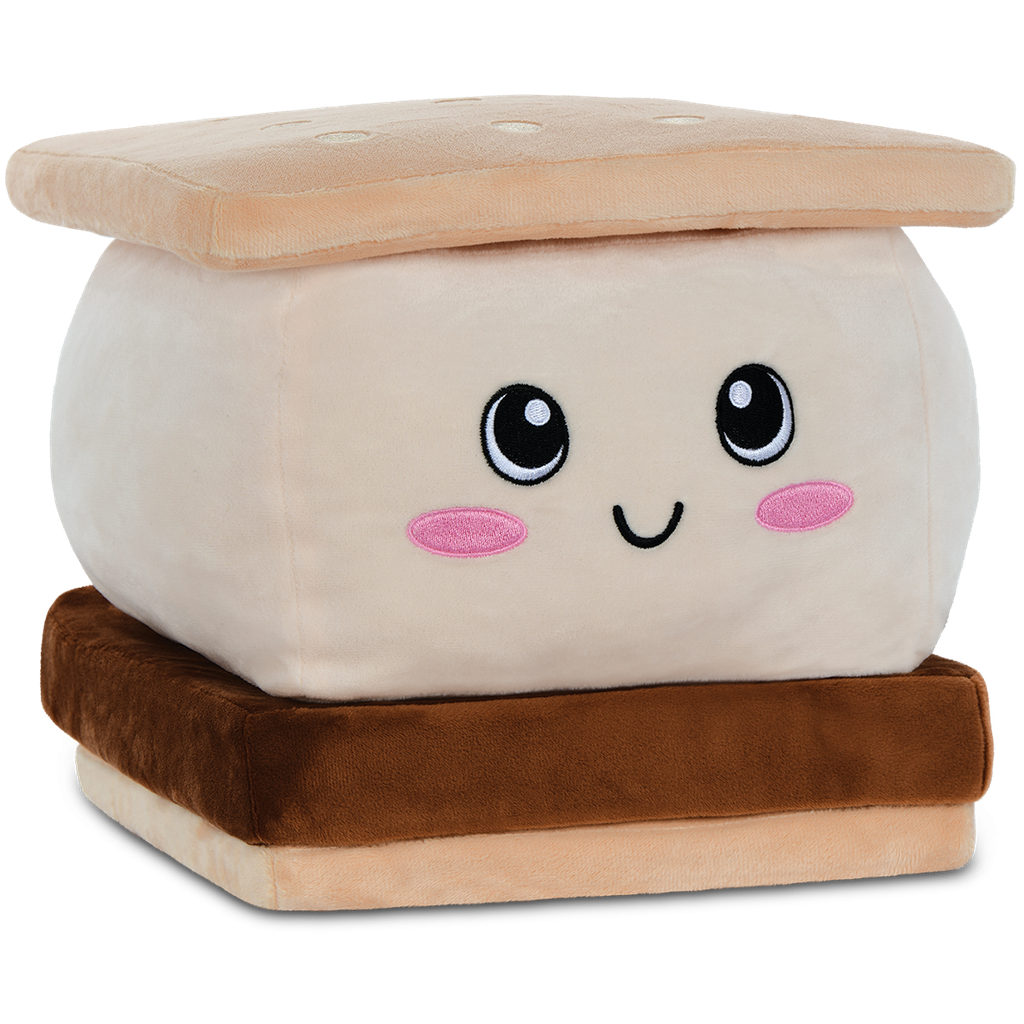Graham the S'more Scented Embossed Pillow