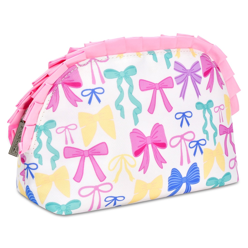Pretty Bows Oval Cosmetic Bag - Thumbnail 2