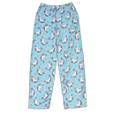 Rainbow Narwhal Plush Pants