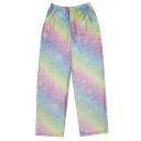 Shimmering Rainbow Plush Pants