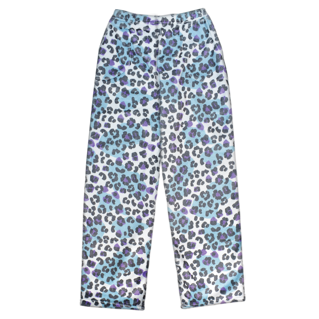 Snow Leopard Plush Pants