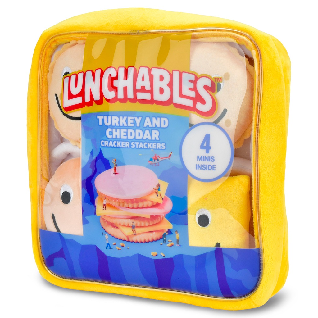 Lunchables Turkey and Cheese Packaging Plush