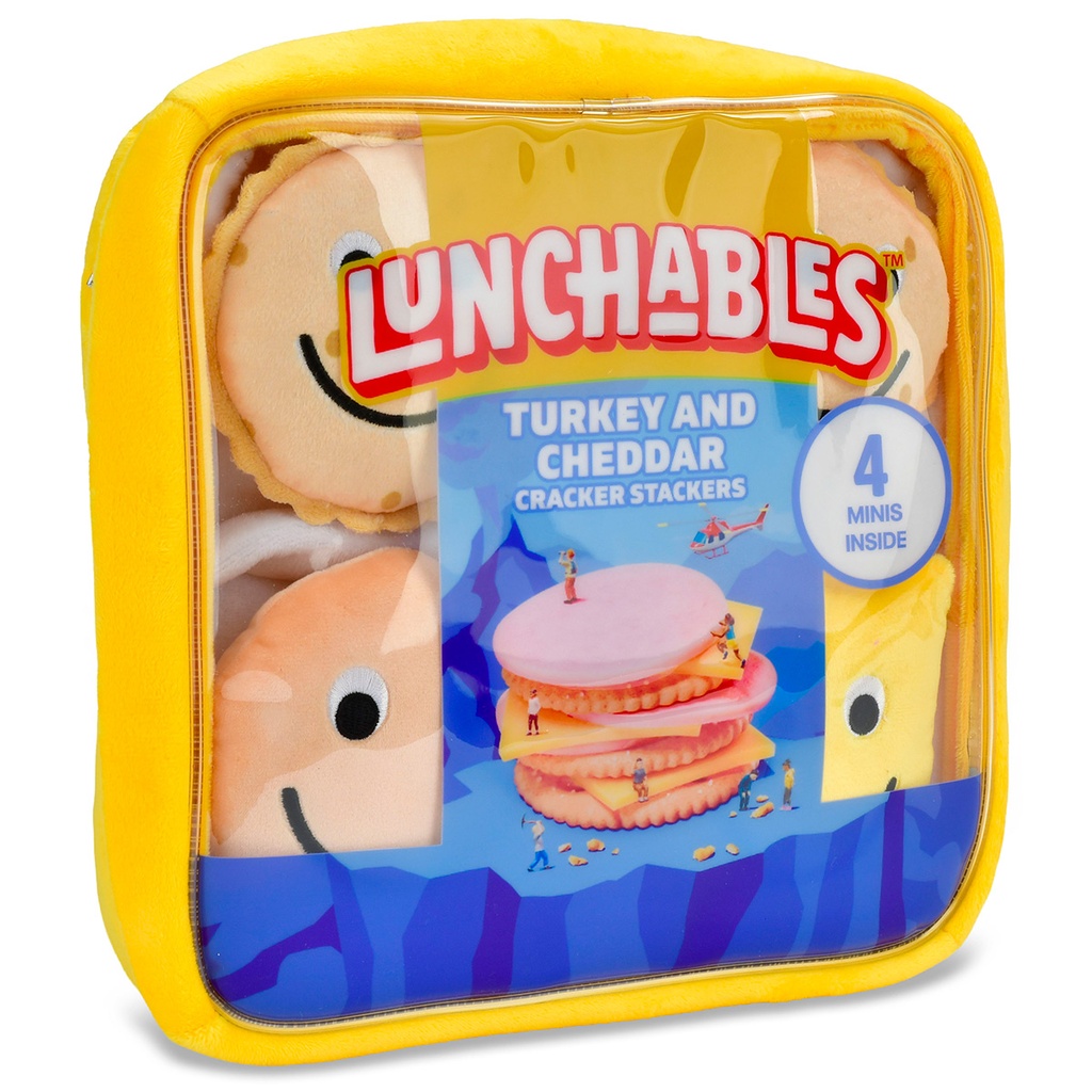 Lunchables Turkey and Cheese Packaging Plush