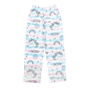 Unicorn Stripes Plush Pants