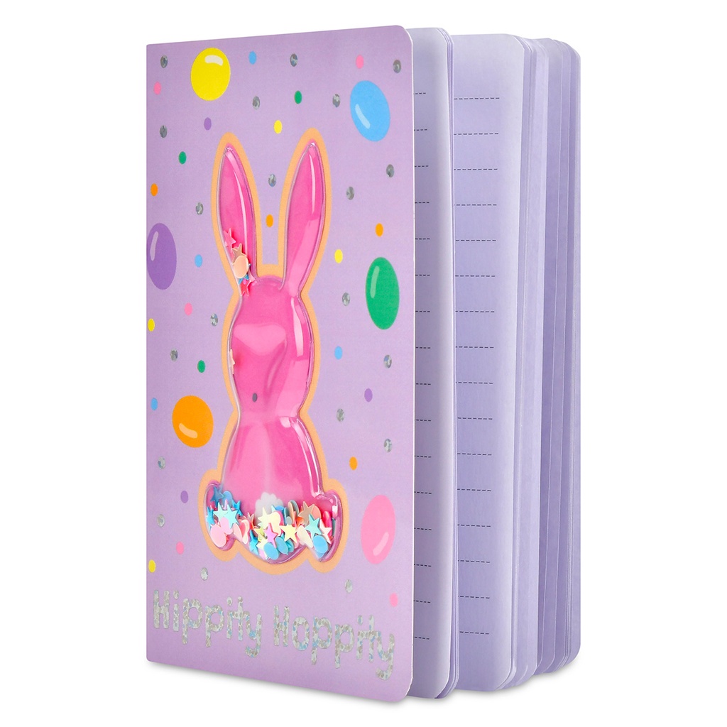 Glitter Bunny Mini Journal 