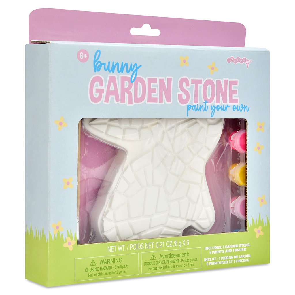 Paint Your Own Bunny Garden Stone 