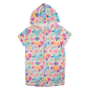 Pastel Hearts Plush Romper