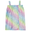 Shimmering Rainbow Plush Spa Wrap