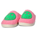 Pink & Green Happy Slippers 