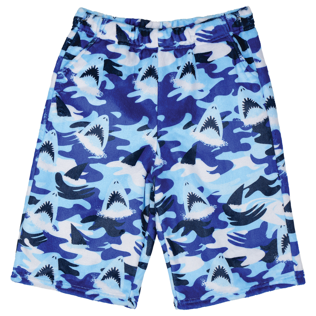 Sharks Plush Shorts