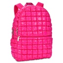 Hot Pink Shiny Puffer Backpack