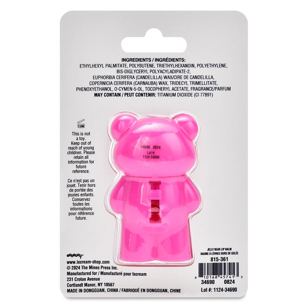 Jelly Bear Lip Balm