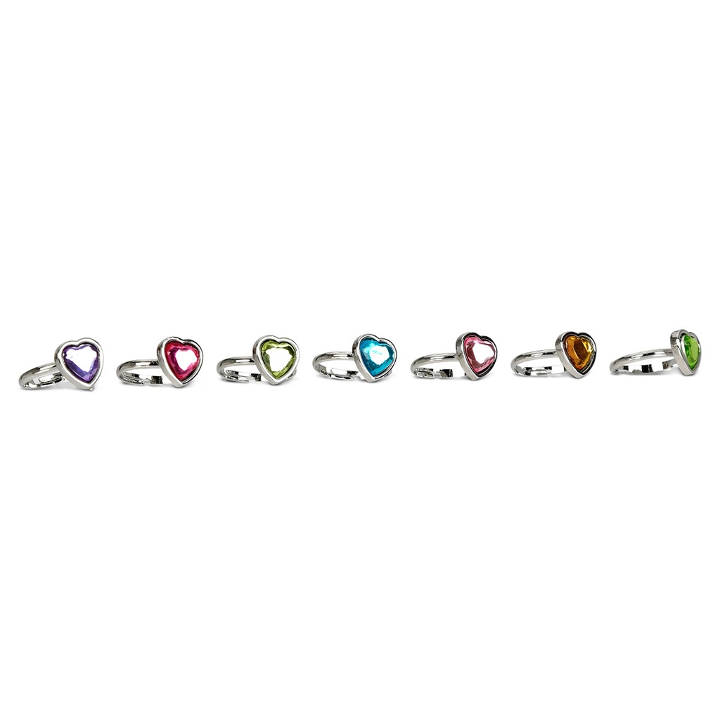 Days of the Week Stick-on Earrings and Rings