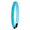 5 Pack Rhinestone Headbands in Reusable Pouch