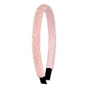 5 Pack Rhinestone Headbands in Reusable Pouch