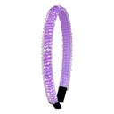 5 Pack Rhinestone Headbands in Reusable Pouch