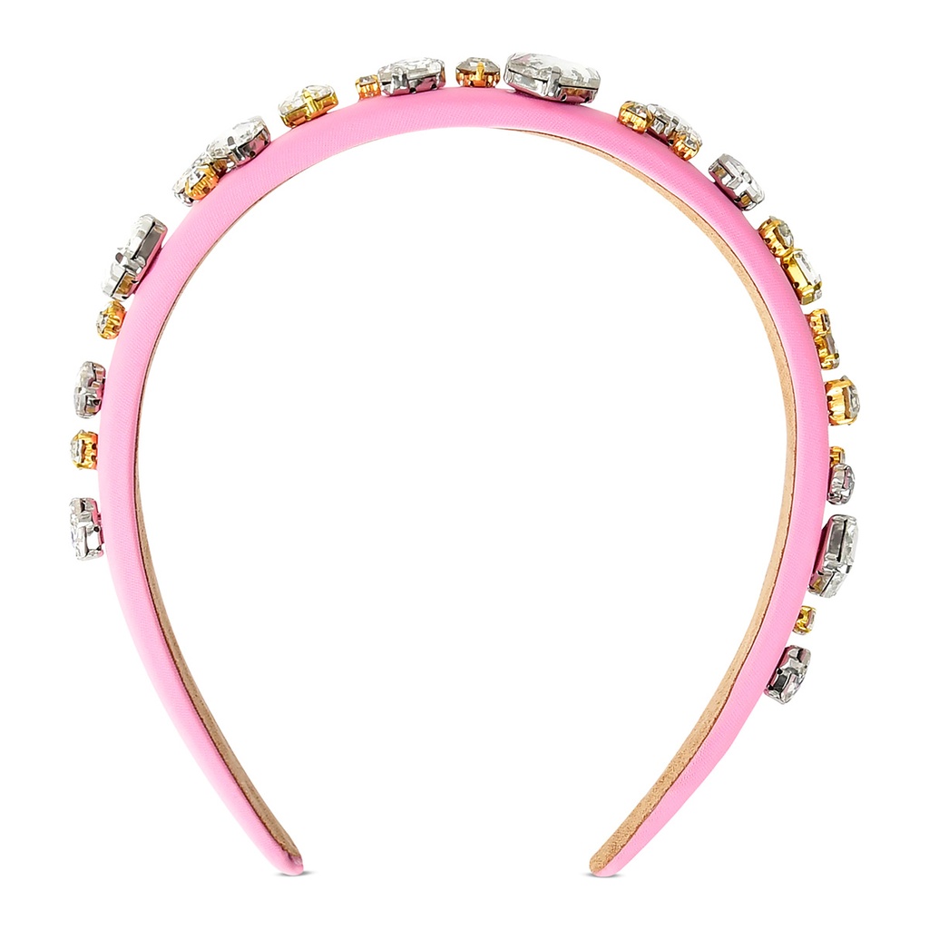 Pink Gem Headband