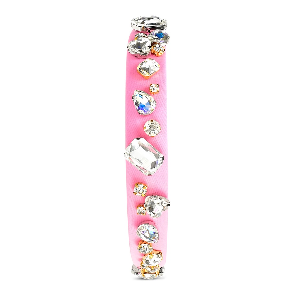 Pink Gem Headband