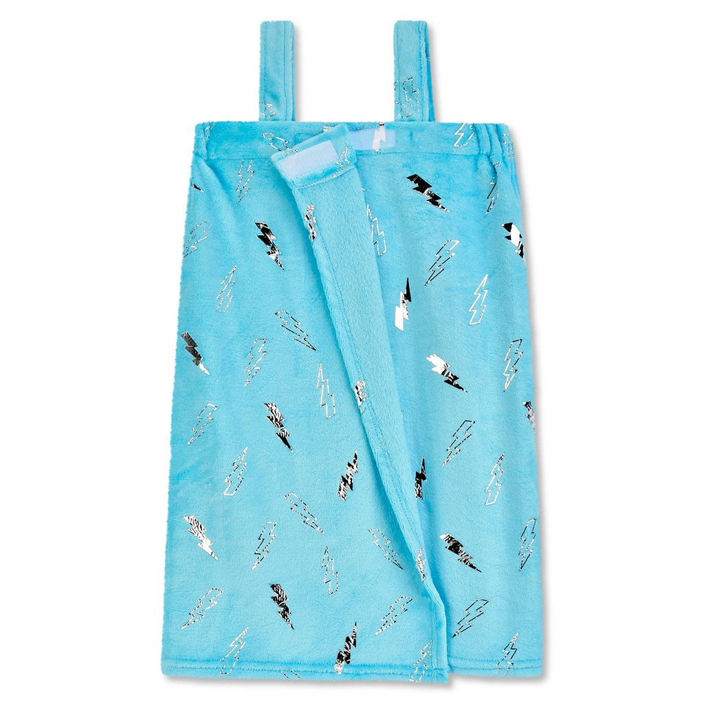 Blue Foil Lightning Spa Wrap