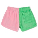 Strawberry Color Block Shorts
