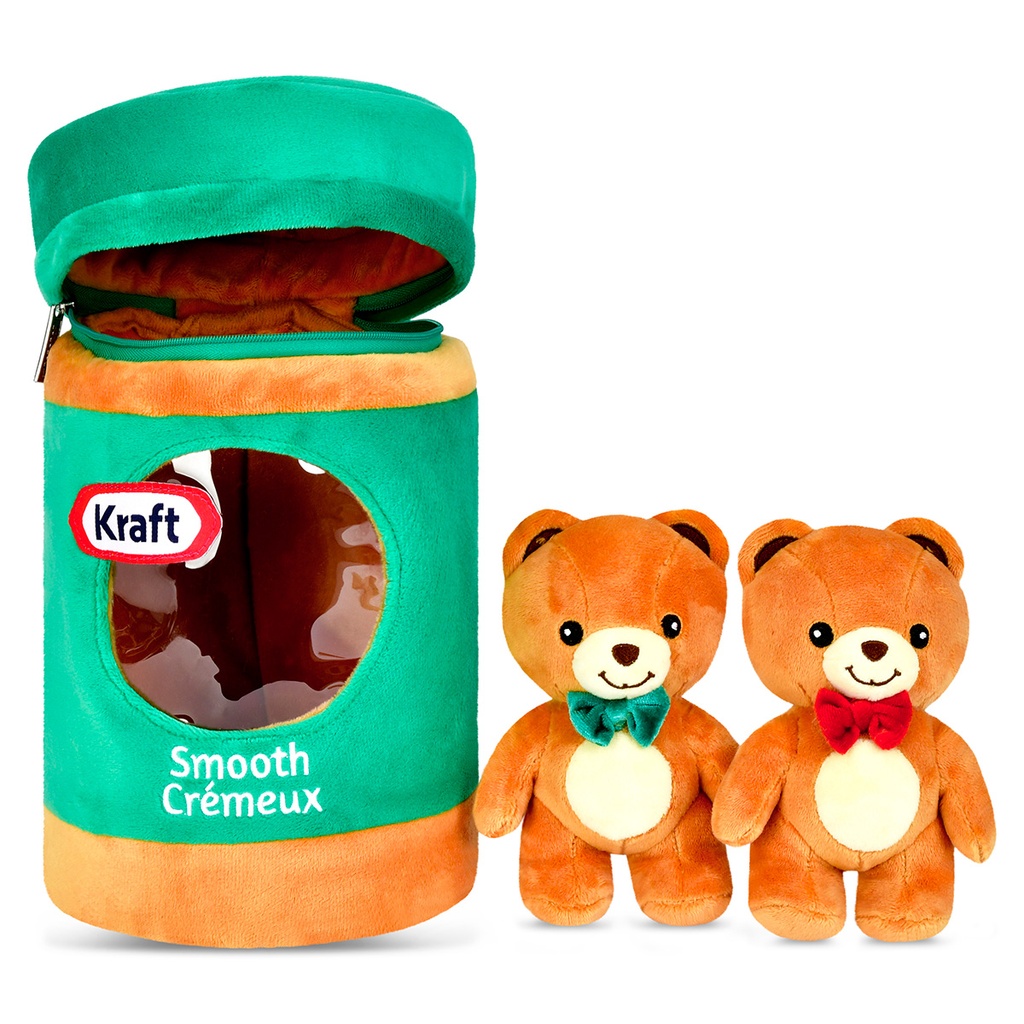Kraft Smooth Peanut Butter Packaging Plush 
