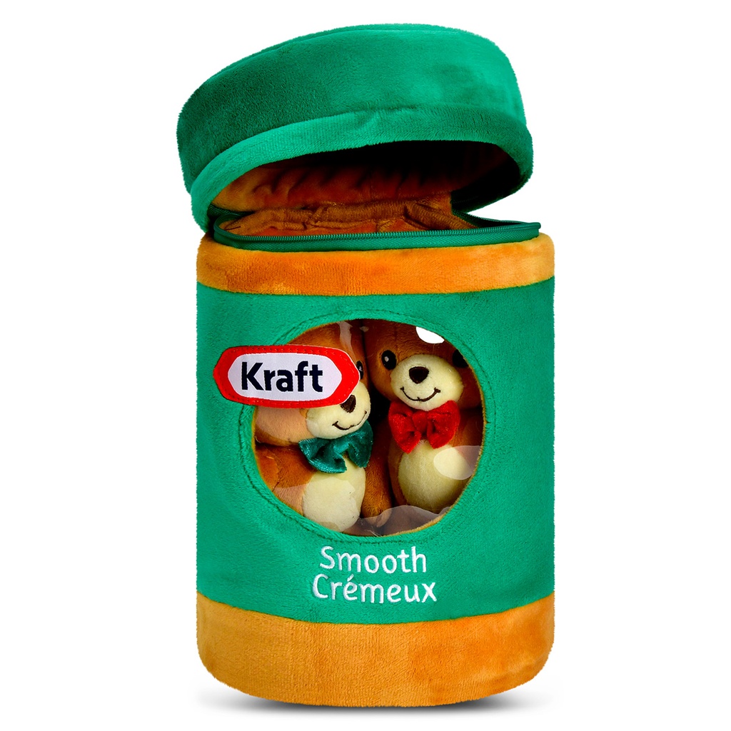 Kraft Smooth Peanut Butter Packaging Plush 