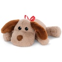 Holiday Puppy Weighted Furry Plush